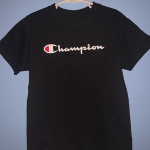 Champion Black T shirt